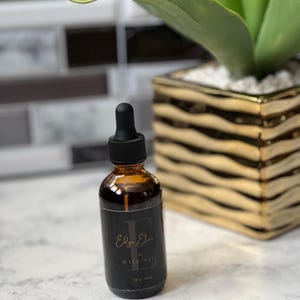 Edge Elixir & Hair Oil | Stimulating Hair and Scalp Oil | Anti-Dandruff, Hair Oil for Fast Growth | Reduce Shedding/Breakage | Serum