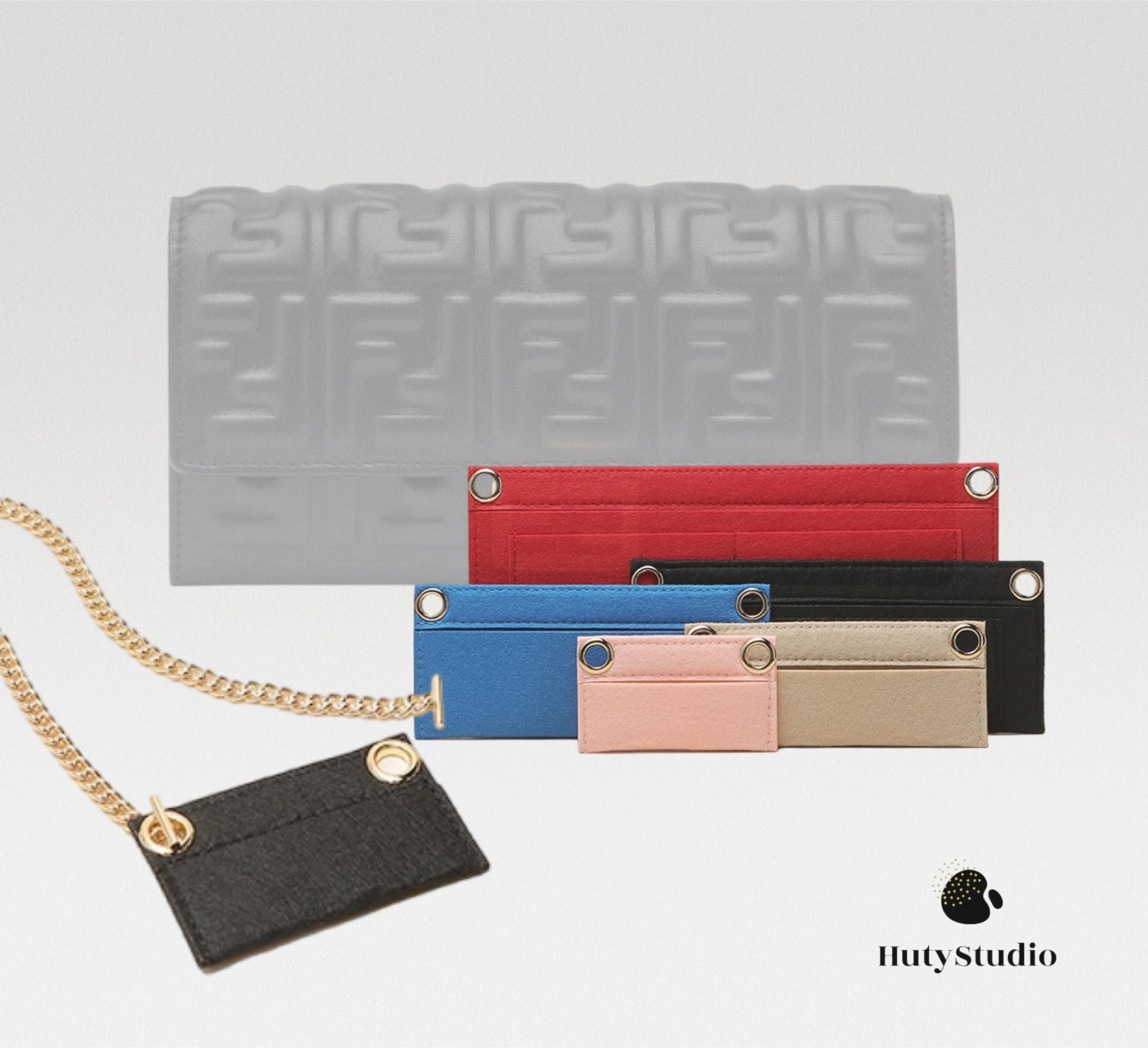 Continental Wallet Conversion Kit felt Insert With Chain 