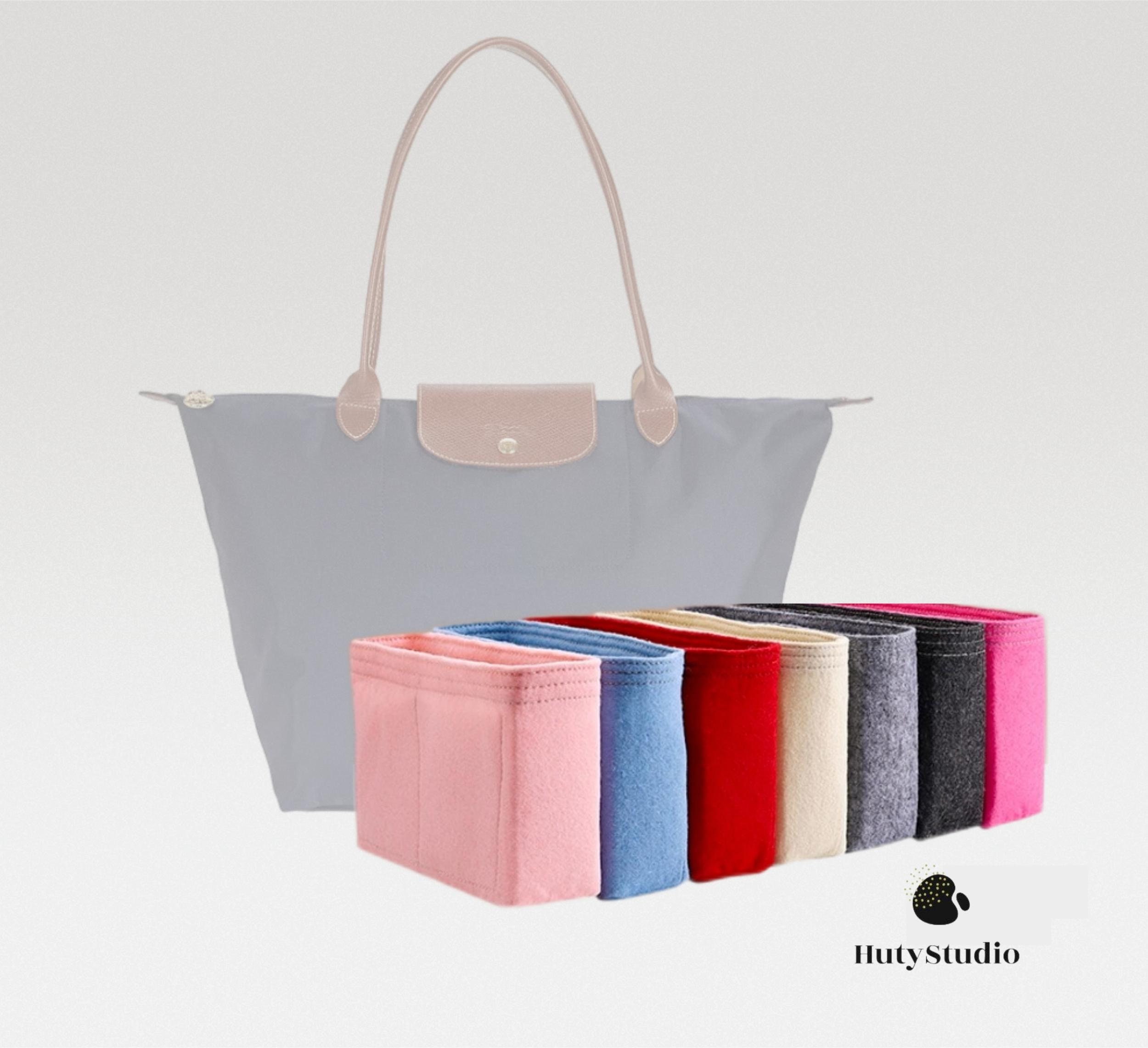  Zoomoni Premium Bag Organizer for Le Pliage Neo Top Handle ( Medium) Bag (Handmade/20 Color Options) [Purse Organiser, Liner, Insert,  Shaper] : Handmade Products