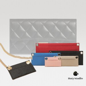 Classic Flap Wallet Conversion Kit with Zipper Bag & O Rings 