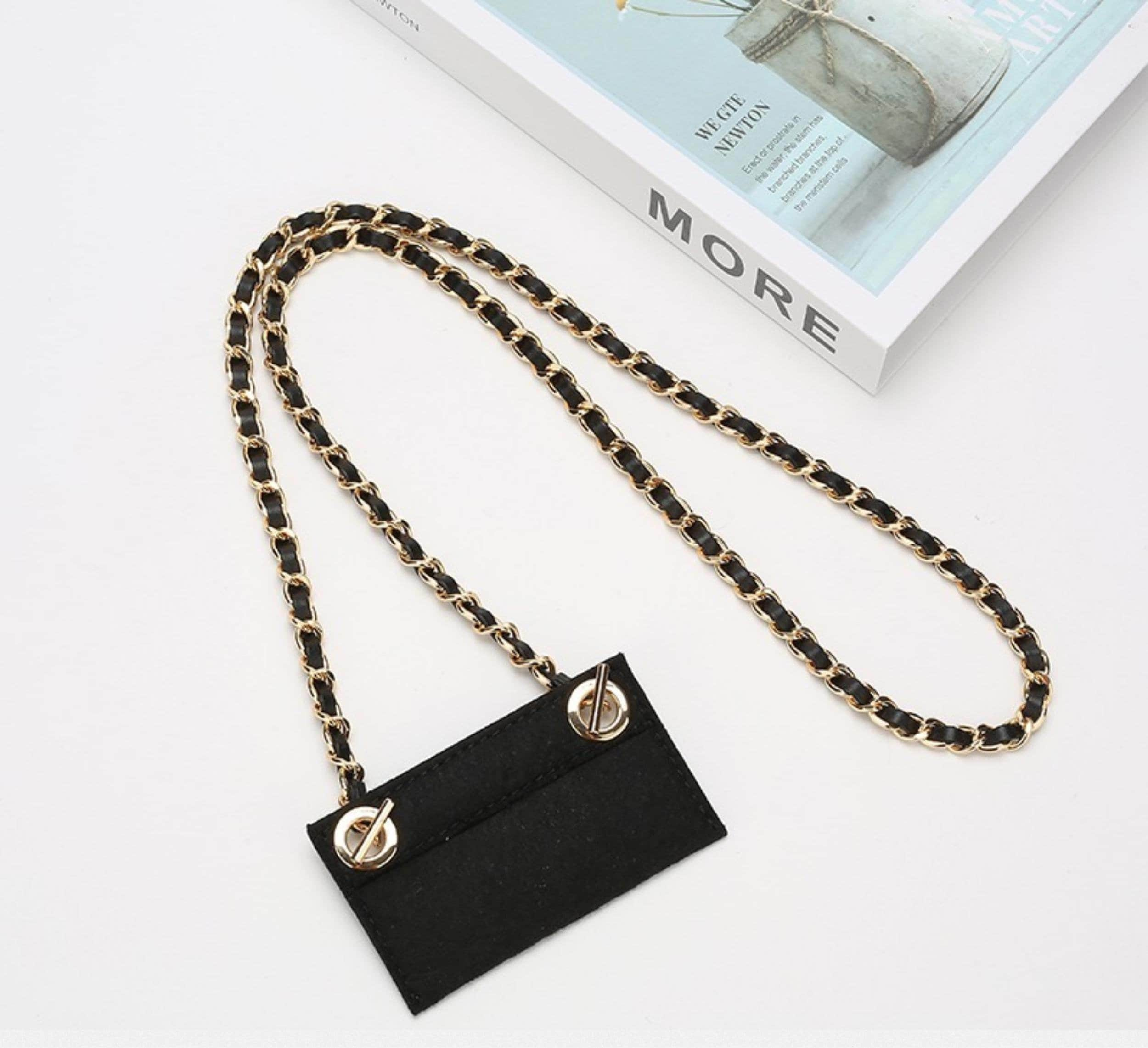 (In Stock) Wallet on Chain Converter Kit (Felt Insert & Metal Chain) for  Flap Wallet, Women's Fashion, Watches & Accessories, Other Accessories on  Carousell