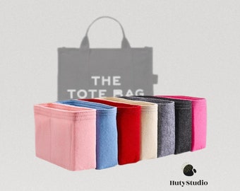 Bag Organizer For Women's Small Traveler Tote Bag | Bag Insert For Tote Bag | Felt Bag Organizer For Handbag Bag