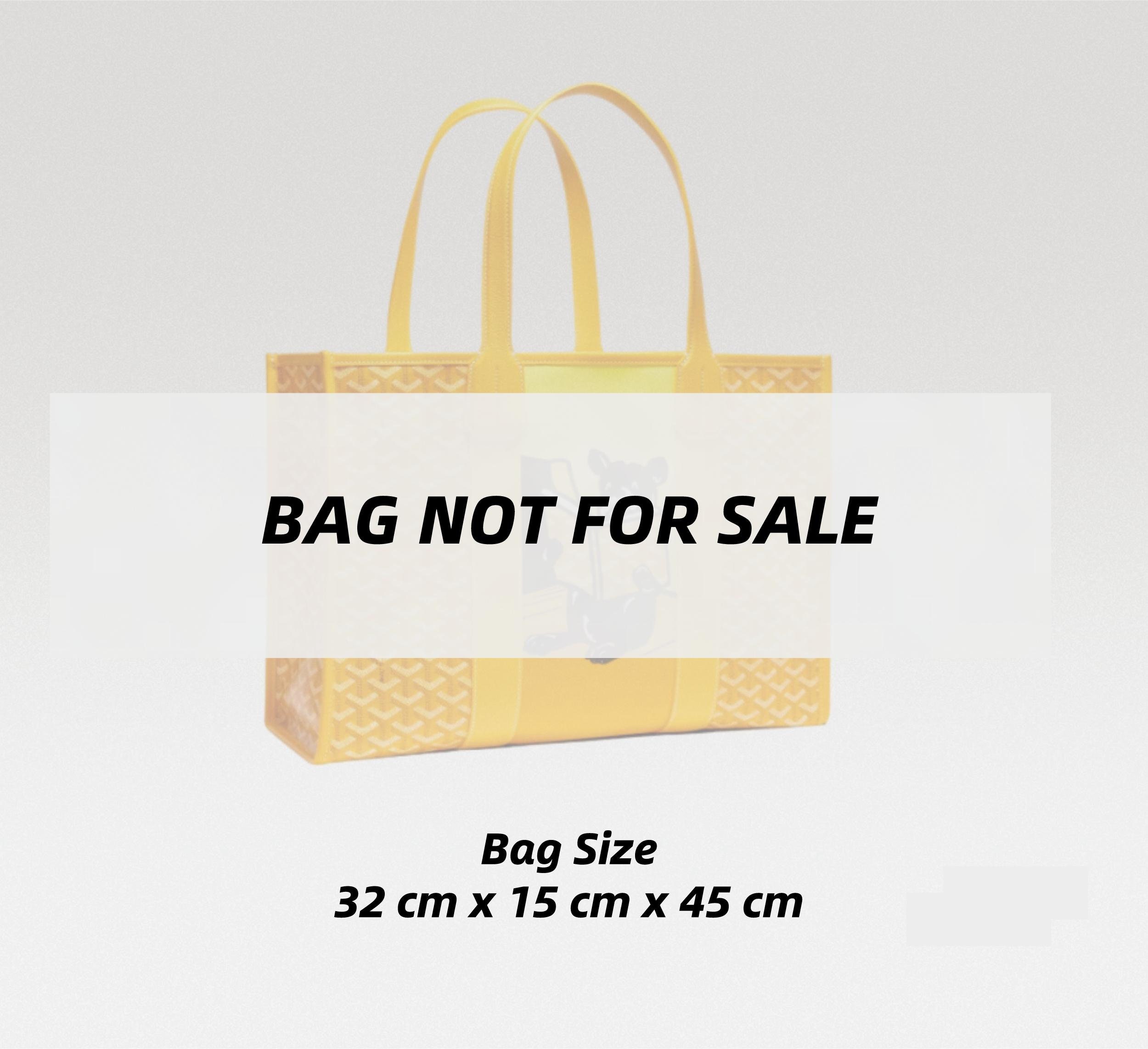  Bag Insert Bag Organiser for Goyard Villette Tote Bag (Brown  w/o Bottle Slot) : Clothing, Shoes & Jewelry