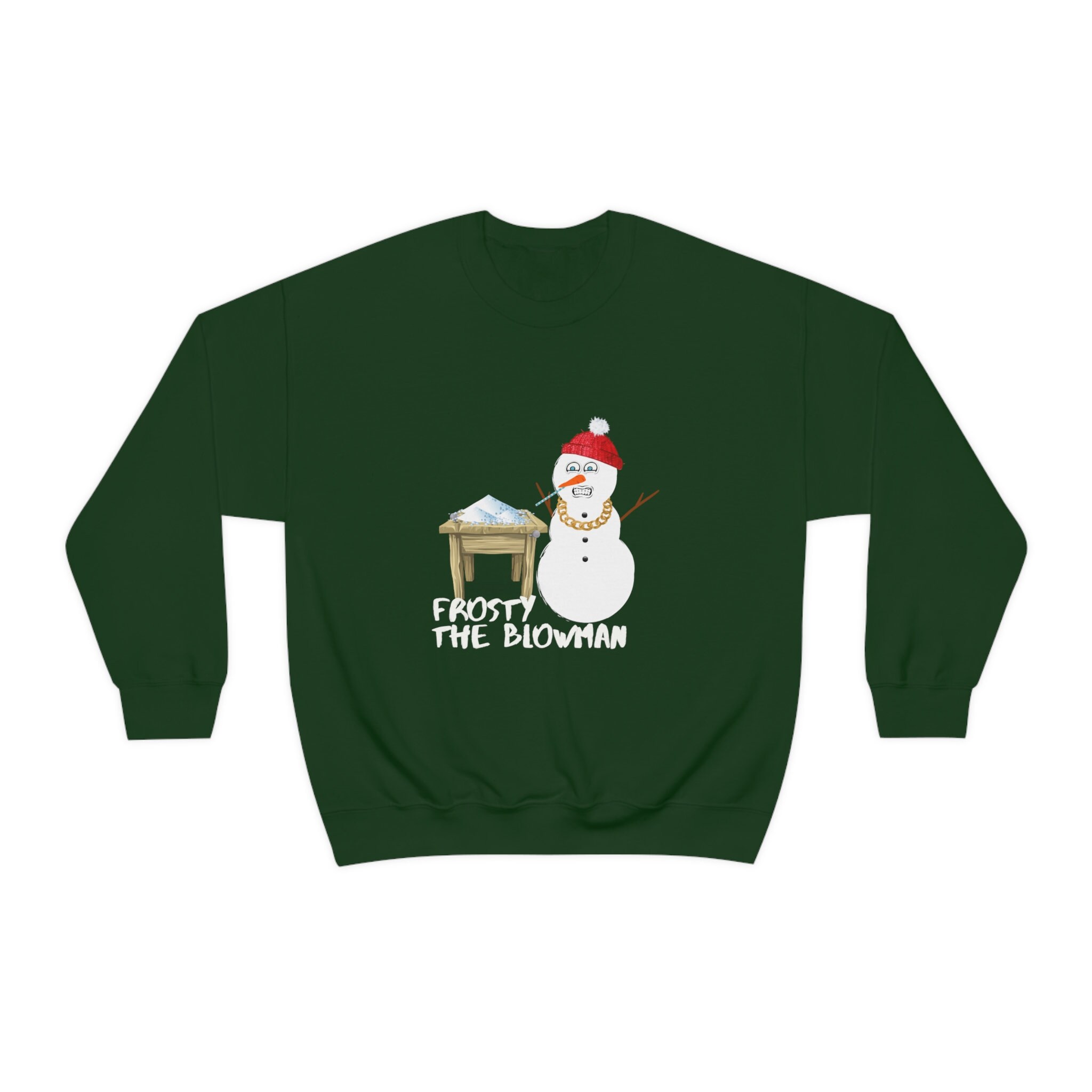 Unisex Frosty the Blowman Ugly Christmas Sweater Etsy