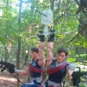 1:12 Crimson Twin Zipline