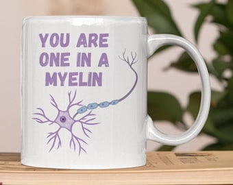 Neurology Mug, 11 oz Neurologist, Neurosurgery, Resident gift, Doctor, Nurse, Graduation, White Coat Ceremony, New Grad, Celebration, Myelin