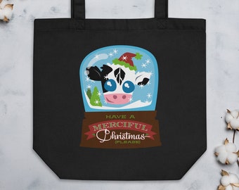 MERCY CHRISTMAS [SNOWGLOBE] / eco tote bag