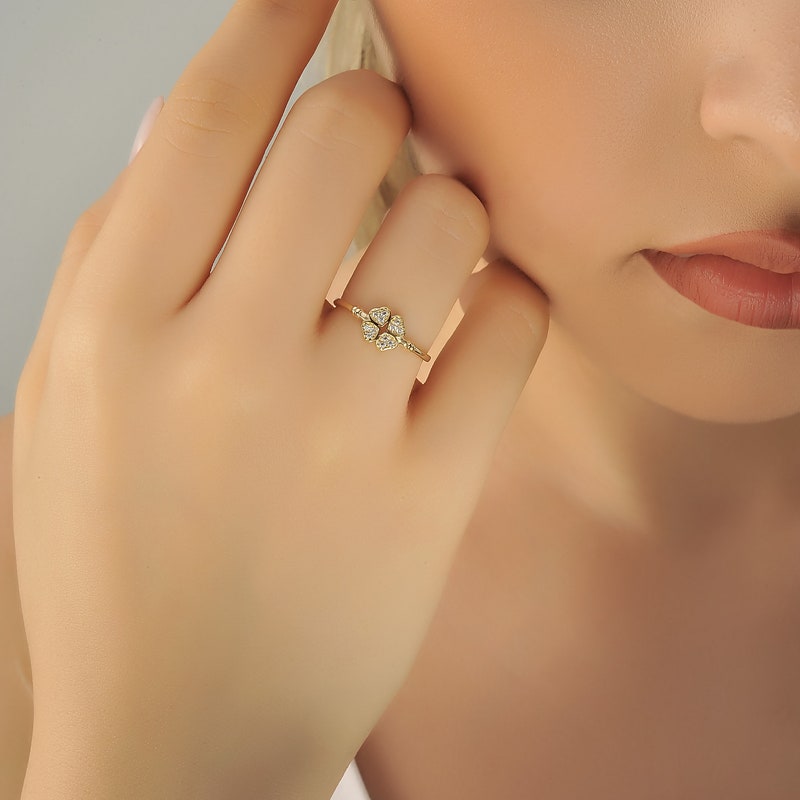 Lucky Shamrock Ring