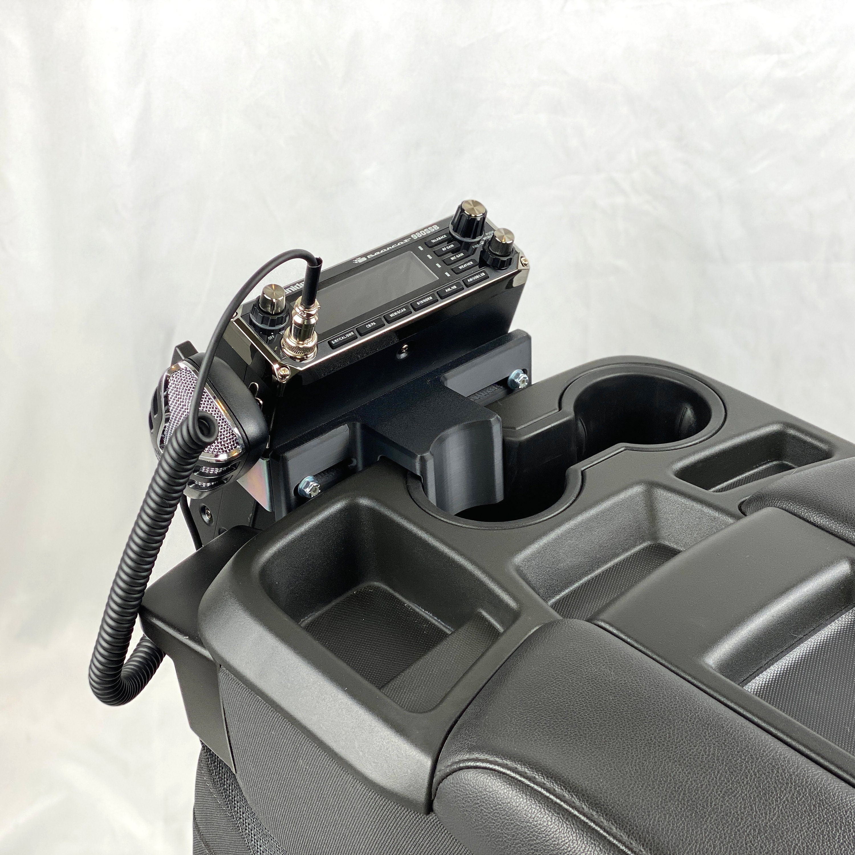 2019 Silverado Radio Mount for CB, Ham Radios & More for 19-24 With Bench  Seat and Flip-up Console With Two Cup Holders Free Shipping - Etsy