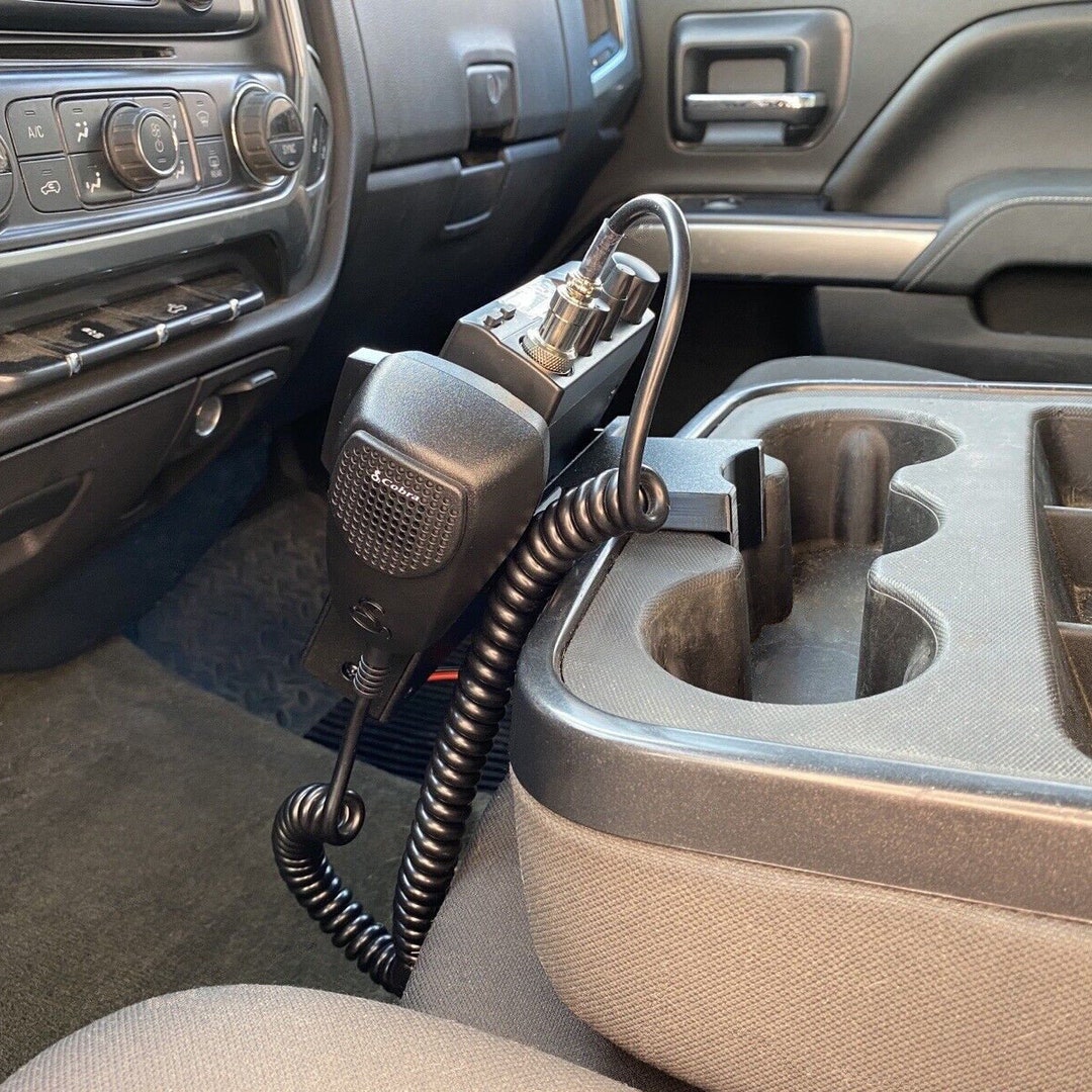 1418 Silverado CB Radio Mount Works With CB, Ham, Twoway Radios