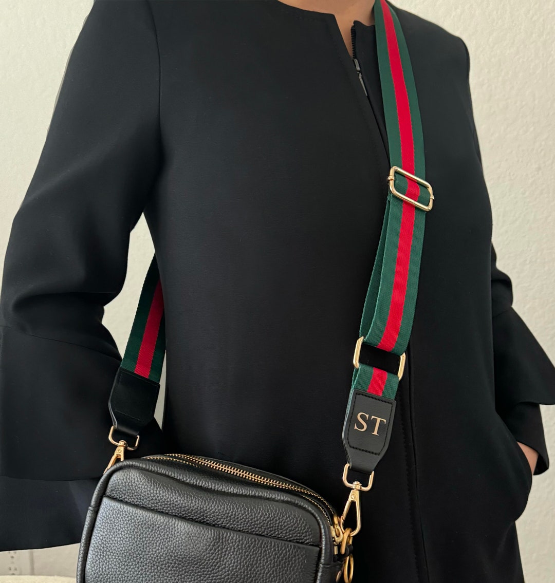 Initial Purse Strap, Personalized Purse Strap Crossbody, Replacement Strap, Shoulder Bag Strap
