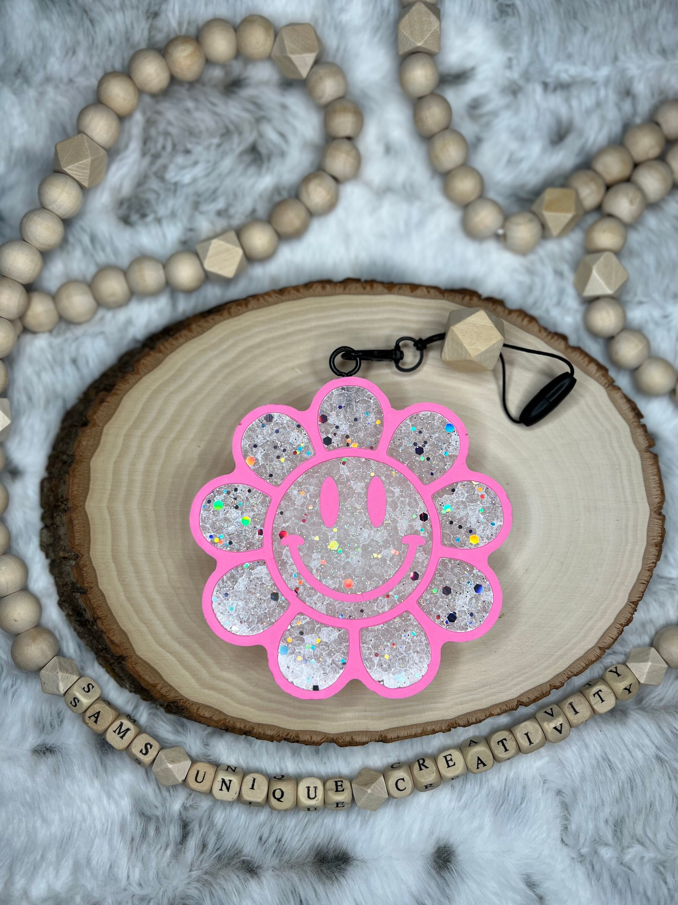 Smiley Flower Sticker – Cozy Drip Clothing