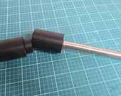 LIL DUDE 6 / ld6 - Ground Mounting Spike Kit  Ham Radio  Carbon Fiber Mast - Dude Spike (2.0) Fits in a Backpack. Now with PVC