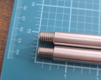 アマチュア無線用ステンレス製スパイク1個 - M10または3/8-24アマチュア無線スパイク JPC 12アンテナスパイク。説明をよくお読みください。