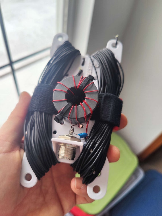 DudeTenna 100W+ End Fed Half Wave Kit with 75 ft Wire