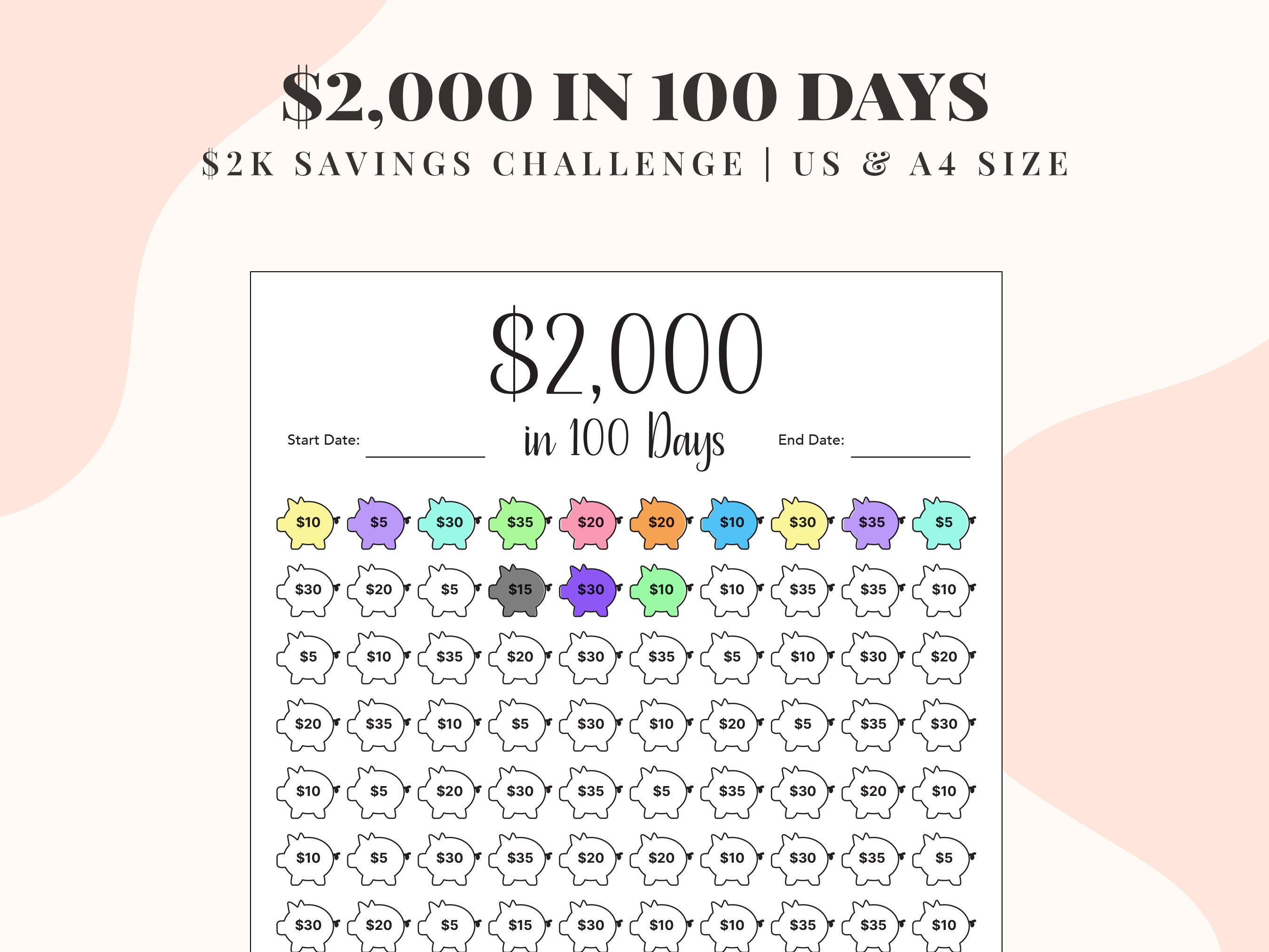 Amazon.com : 100 Envelopes Money Saving Challenge - Save