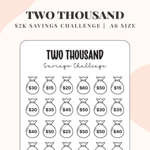 Smash Box Savings Challenge - Etsy