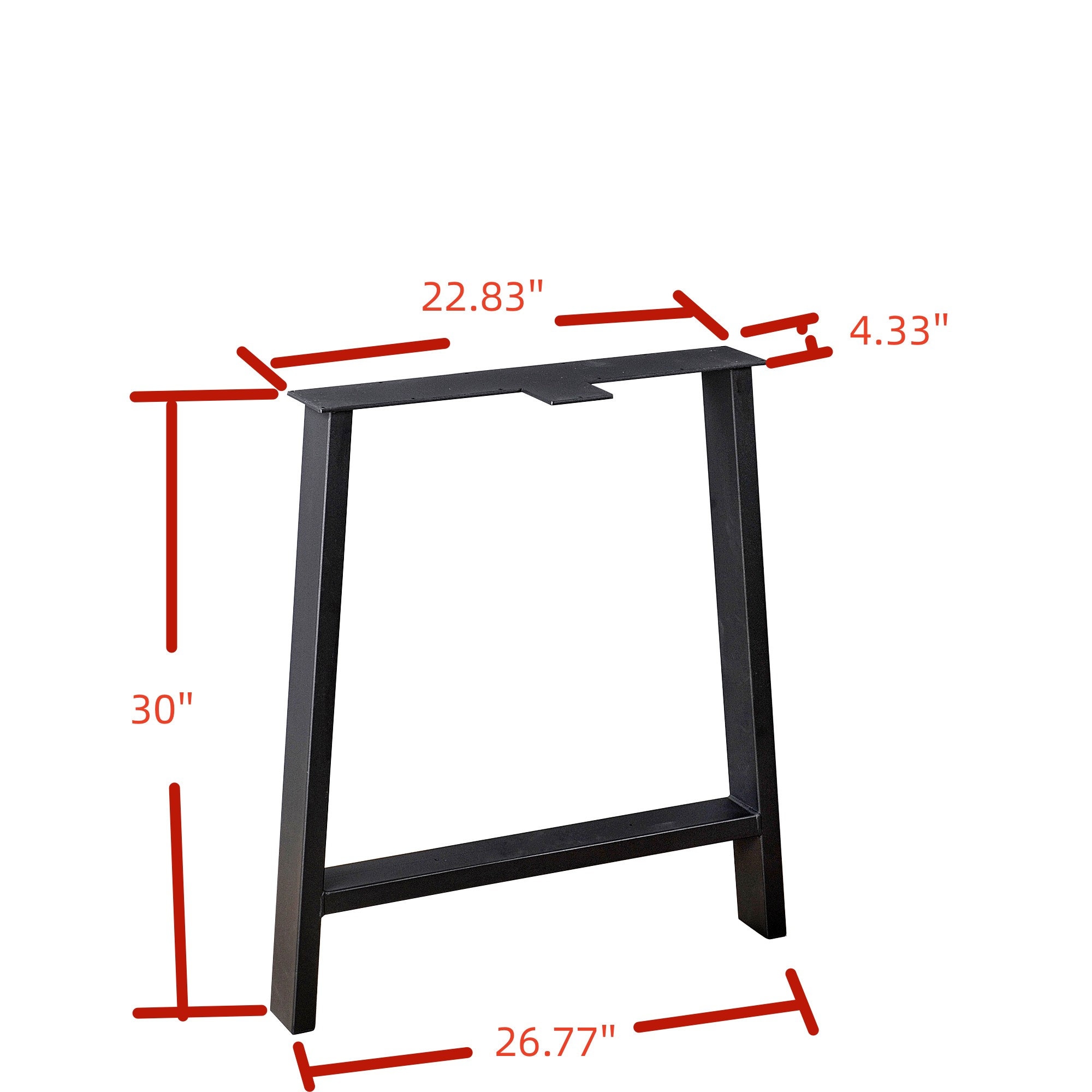 Furniture Legs Set of 2 Rustic H Shape Table Legs Heavy Duty Etsy
