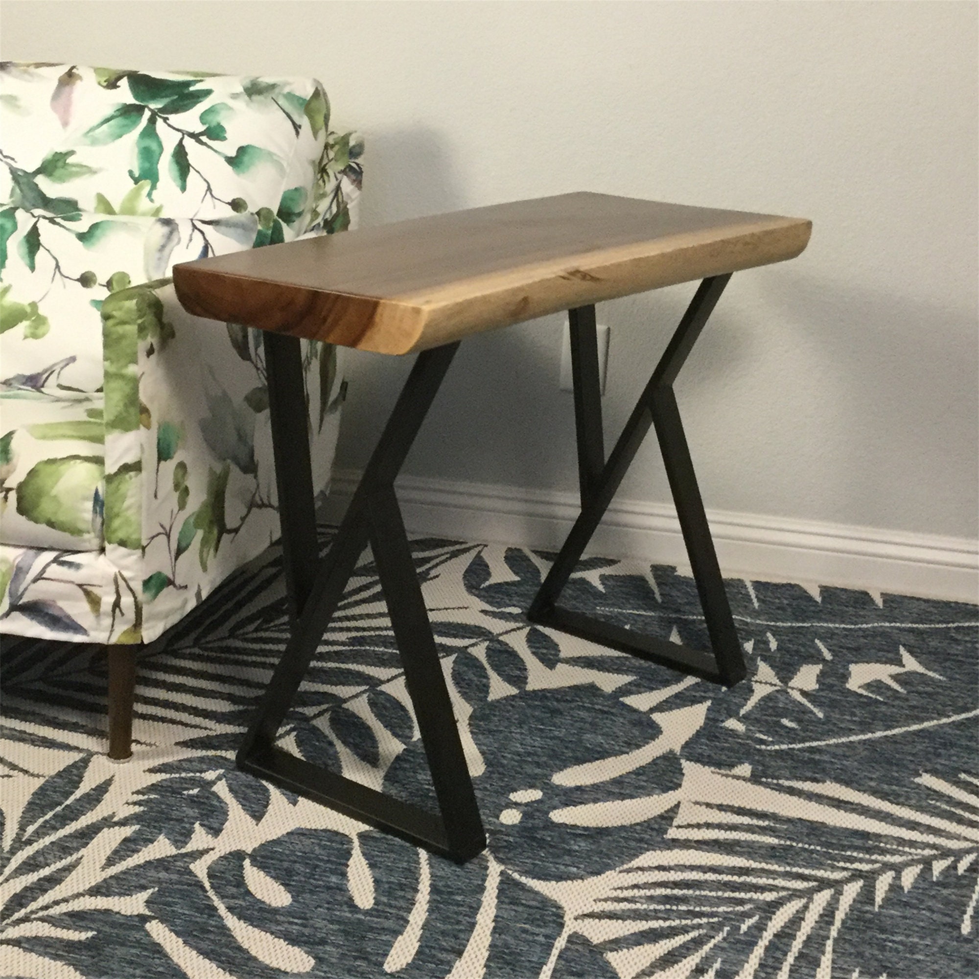 Metal Z Frame Table Legs Set of 2 Coffee Table Bench Legs Etsy