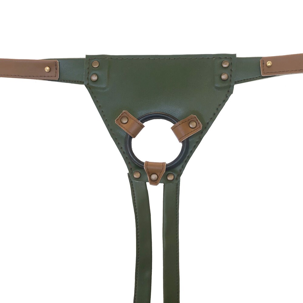 Adjustable Nylon Strap-On Harness With 2 Metal O-Rings For Women - Sex Toy For Dildo