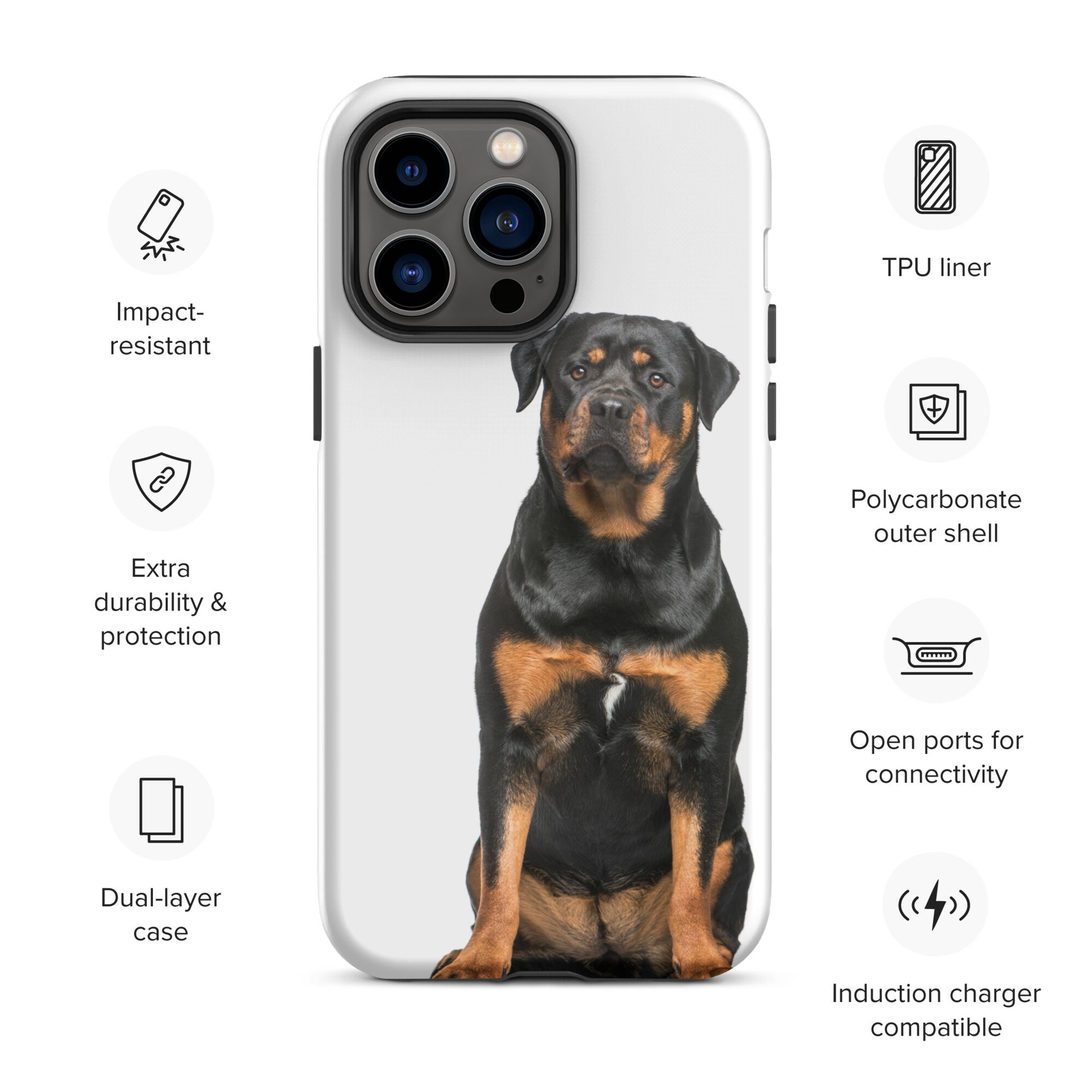 Rottweiler Iphone Etsy