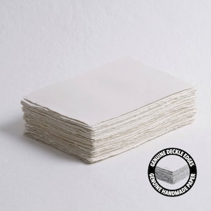 5" x 7" 300 g/m², Büttenpapier // Baumwollpapier, Hochzeitspapier, Kalligraphiepapier, Büttenpapier, Hochzeitspapier