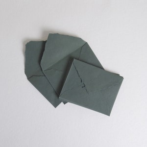 4,5 "x 6,4" (C6), dunkelgrüne Büttenumschläge // Einladung Umschläge, Baumwoll Umschläge, Fine Art Hochzeit, Hochzeitsumschläge