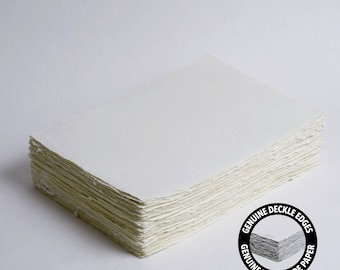 8,3 "x 11,7" (A4) 200 g/m², Elfenbeinfarbenes Baumwollpapier // Fine Art Hochzeit, Einladungspapier, Kalligraphiepapier, Baumwollpapier