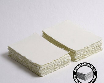 4,1 "x 5,8" (A6) 200 g/m², elfenbeinfarbenes Baumwollpapier // Fine Art Hochzeit, Einladungspapier, Kalligraphiepapier, Baumwollpapier