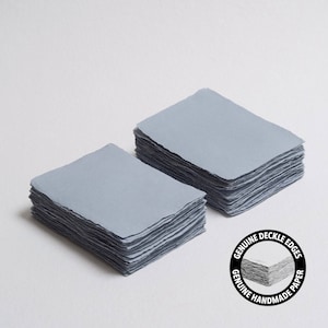 4,875 x 3,5 po. (4 barres) 200 g/m², papier bordeaux bleu poussiéreux // papier coton, papier d'invitation, beaux-arts de mariage, papier pour calligraphie