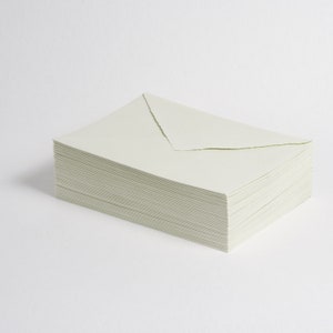 6,4 "x 9" (C5), Salbeigrüne Büttenumschläge // Einladung Umschläge, Baumwolle Umschläge, Fine Art Hochzeit, Hochzeitsumschläge