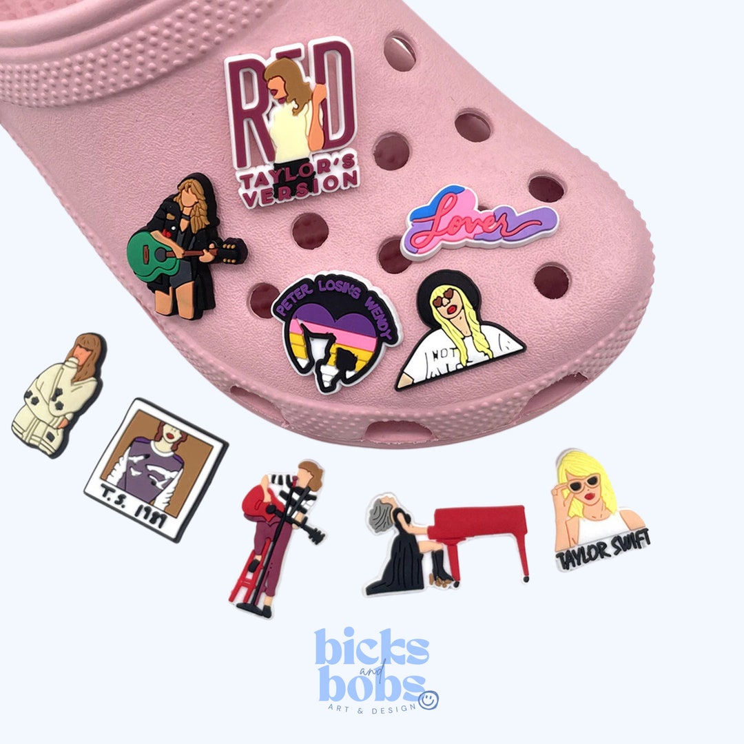 Taylor Swift Inspired Croc Charms Shoe Jibbitz Swiftie Etsy