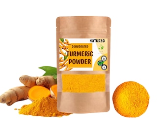 Kurkumapulver - goldenes Gewürz für Küche, Tee & Wellness Getränke