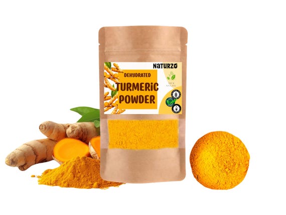 Turmeric Powder – Golden Spice for Cooking, Tea & Wellness Drinks