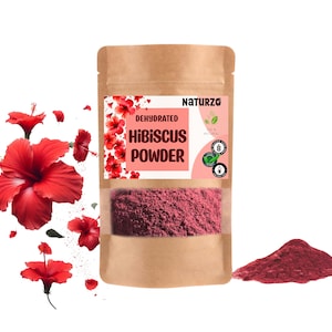Dehydrated Hibiscus powder dried vegetable raw 100% natural tea coloring For vegan baking, vitamins without additives or sugar