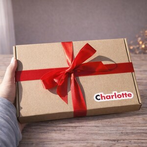 PERSONALISED Chocolate Hamper Present Custom Birthday, Christmas, Fun, Sweet Gift Idea and Funny Novelty Gift, Anniversary gif, Her image 3