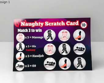 Reveal Gift Scratch Card Gift for Him, Best Gifts For Valentines Day, Anniversary, rude gift, Gift for Boyfriend, Gift for Husband, Couples,