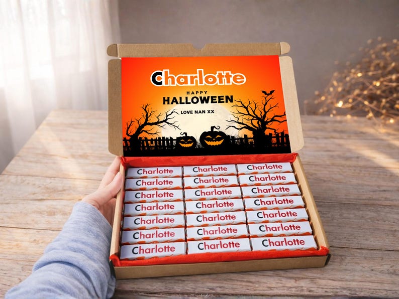 PERSONALISED Chocolate Hamper Present Custom Birthday, Christmas, Fun, Sweet Gift Idea and Funny Novelty Gift, Anniversary gif, Her Design 10