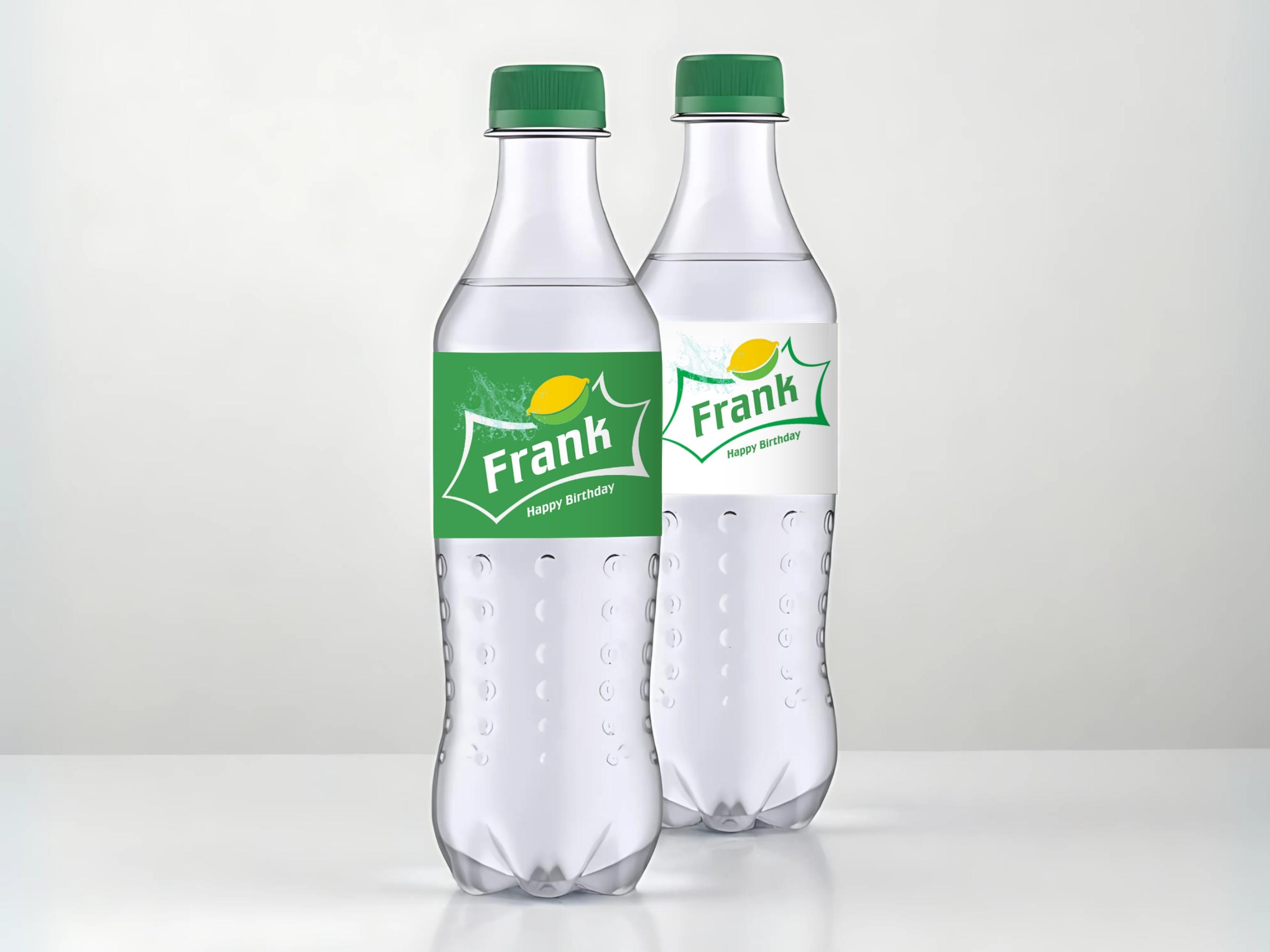 Sprite Personalised Labels Custom Name Sticker Sprite Zero Christmas Secret Santa Gift Birthday Bespoke Party Favour Novelty Funny Gift Xmas