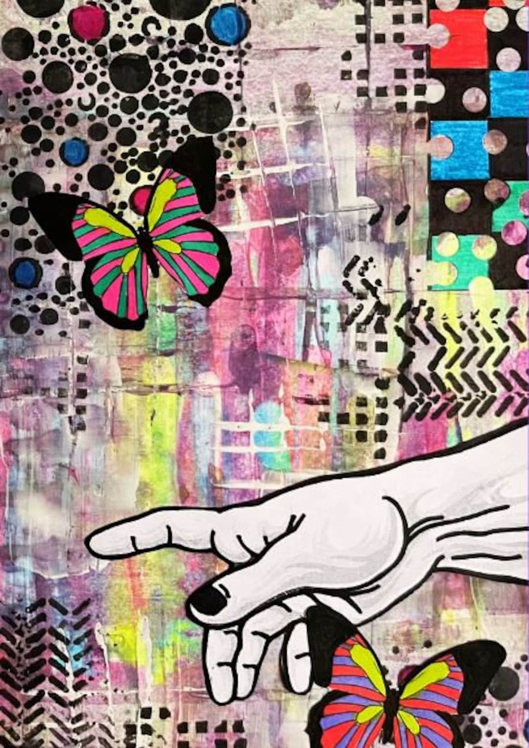 Artwork 3A A1 Printable Painting Poster