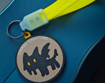 Death Stranding 2 Chiral Cat Keychain, 3D Printed TPU Strap - Etsy