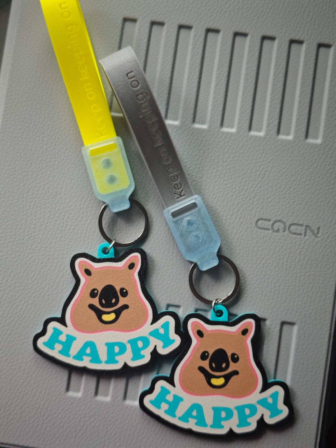 Multicolor 3D Printed Dwarf Kangaroo Keychain With Custom TPU Strap - Etsy