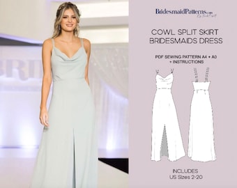 bridesmaid dress template 1963 Simplicity 5342 Vintage Wedding Gown & Bridesmaid Dresses Pattern main image 1