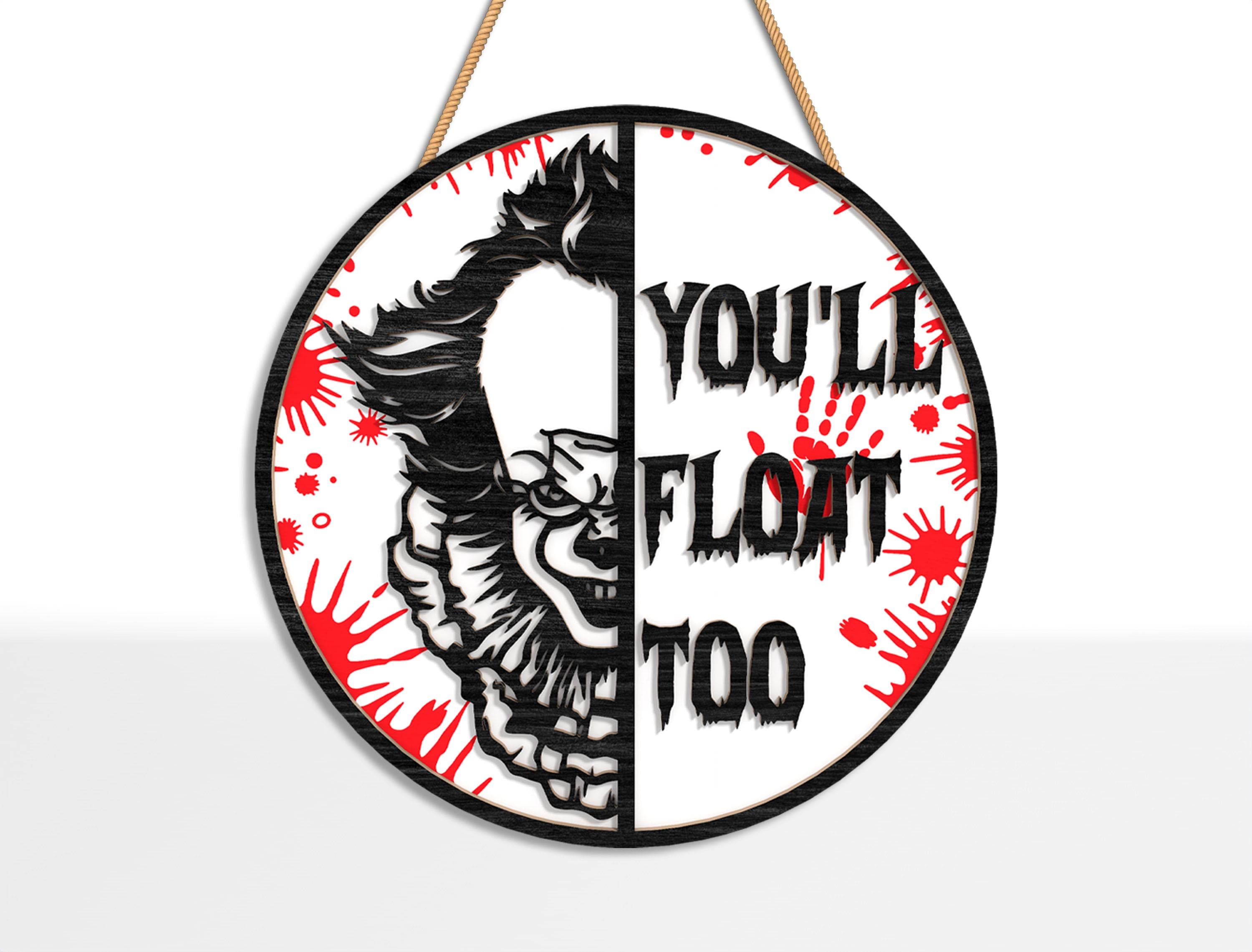 Horror Characters Door Sign Bundle Svg, Halloween Door Hanger Svg ...