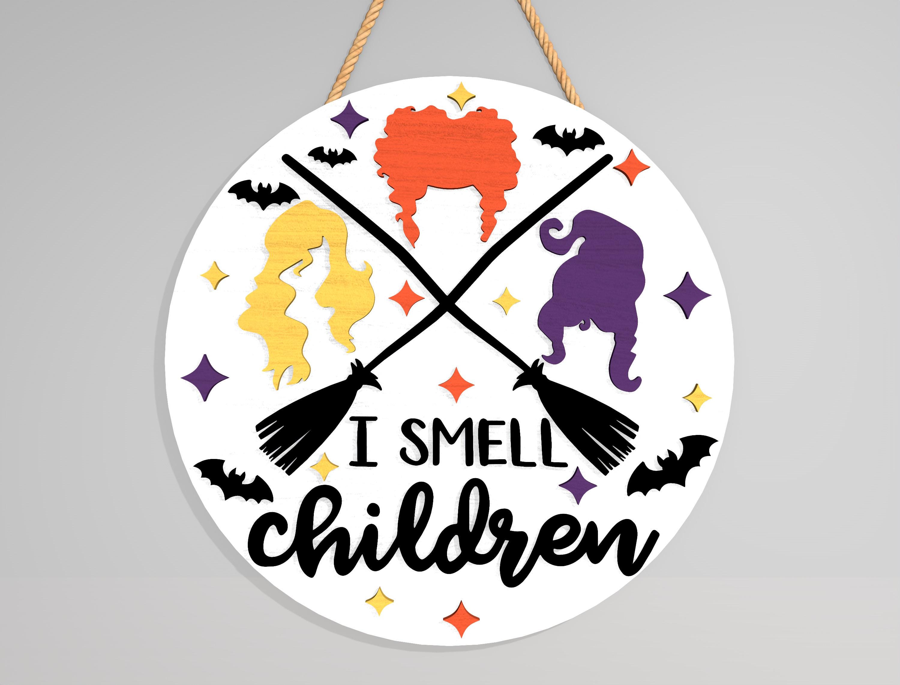 Hocus Pocus Door Hanger Svg, Welcome Witches Svg, Halloween Door Sign ...