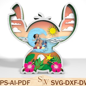 Cartoon Characters Multilayers Laser Cut SVG, Characters Multilayers, Cartoon Characters Glowforge, Multilayers svg,Cartoon Characters svg