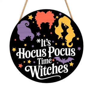 Bundle Halloween Door Sign Cut File Svg ,hocus Pocus Door Hanger Svg ...