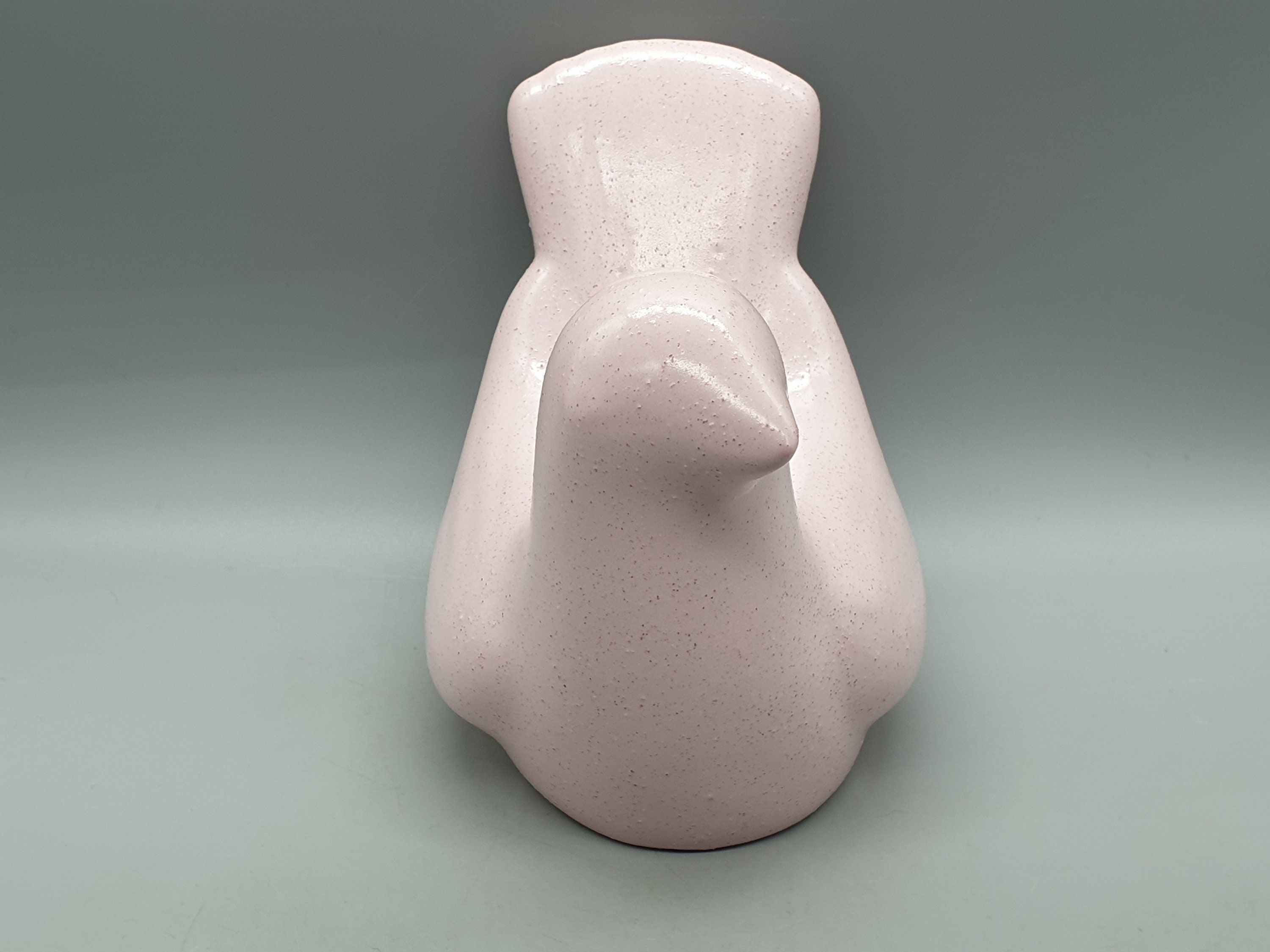 Vintage Nimo Keramik Siljansnäs Ceramic Bird Figurine Candle