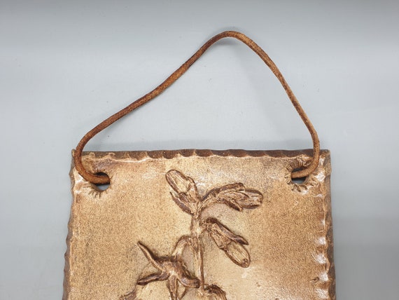 ヴィンテージ陶器壁掛け ドイツ製 KIENZLE 陶器フレーム 壁時計 電池式 キンツレー