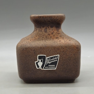 Vintage Silberdistel Fayencen Germany Ceramic Vase | Vintage West German Pottery